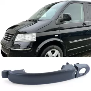 Door handle exterior black driver’s door left for VW Bus T5 03-09