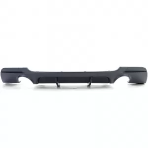 Rear diffuser Performance black matte suitable for BMW 3 Series E92 E93 335i 335d-image-6198385