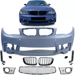 image-43-Sport első lökhárító ABE-vel + hűtőrács BMW 1-es E81 E82 E87 E88 04-13