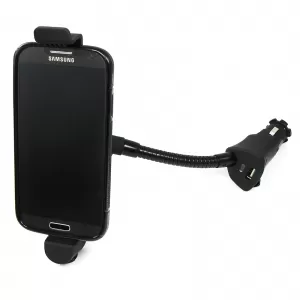 Active car mobile phone holder with charging station for Samsung S4 S5 S6 S7 A3 A5-image-6198452