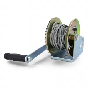 Profi Seilwinde Handwinde mit Drahtseil 800KG 10 Meter-image-6198456