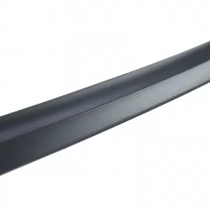 Front spoiler lip side skirts universal flexible 2.5m x 4.5cm black
