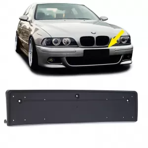 image-49-License plate holder bracket front suitable for BMW 5 Series E39 95-03
