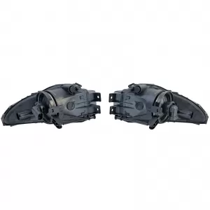 Clear Glass Fog Light Set Black Smoke for Opel Insignia 08-13