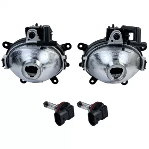 Fog Light Set Black Smoke for 3 Series BMW E46 Sedan Touring 01-05