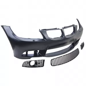 Paraurti anteriore sportivo con ABE adatto per BMW Serie 3 E90 Sedan E91 Touring 05-08-image-6198542