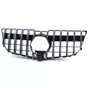 Sport Grille Gloss Black Chrome for Mercedes GLK X204 Facelift 2012-2015