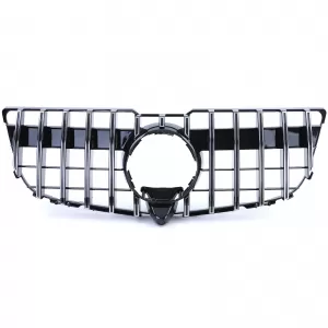 Sport Grille Gloss Black Chrome for Mercedes GLK X204 Facelift 2012-2015