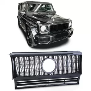 image-44-Sport hűtőrács fényes fekete Mercedes G-osztály W463 1990-2018