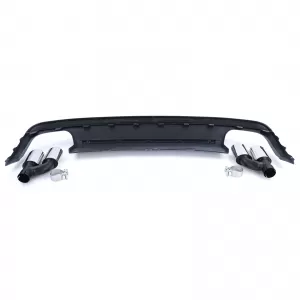 Diffusore posteriore a conversione duplex + terminali di scarico doppi su entrambi i lati, adatto per Audi A5 8T 11-17-image-6198604