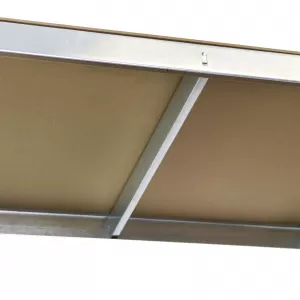 Boltless shelf storage rack basement workshop shelf 1800x900x400mm galvanized metal