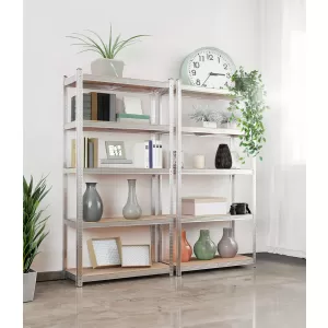Boltless shelf storage rack basement workshop shelf 1800x900x400mm galvanized metal