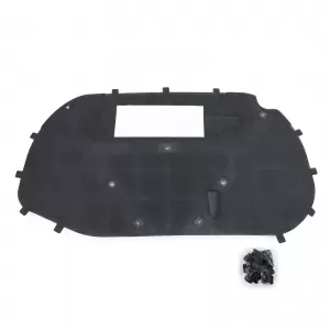 Bonnet insulation mat with clips for VW Scirocco 137 138 08-17