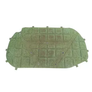 Bonnet insulation mat with clips for VW Scirocco 137 138 08-17