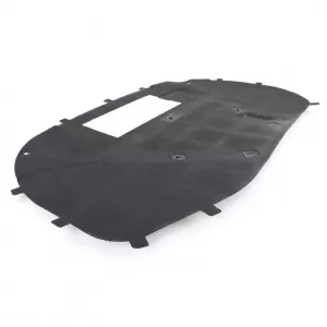 Bonnet insulation mat with clips for VW Scirocco 137 138 08-17