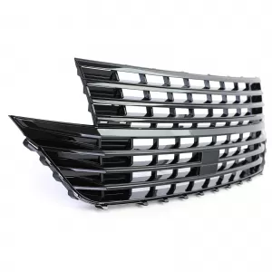 Griglia del radiatore senza emblema nera lucida, adatta per VW T6.1 Bus+Transporter facelift dal 19-image-6198779
