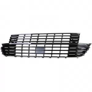 Griglia del radiatore senza emblema nera lucida, adatta per VW T6.1 Bus+Transporter facelift dal 19-image-6198780