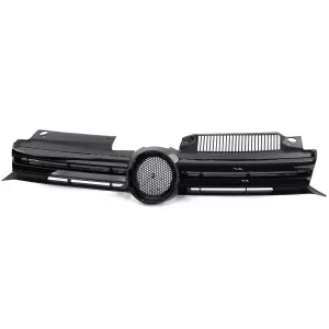 Sport grille black gloss for VW Golf 6 Sedan Variant Cabrio 08-13