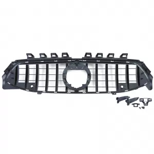 Sport radiator grille chrome black gloss suitable for Mercedes CLA C118 X118 from 19