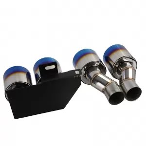 Tailpipe dual pipe conversion duplex titanium fits BMW F10 F11 520 523 525 528 530