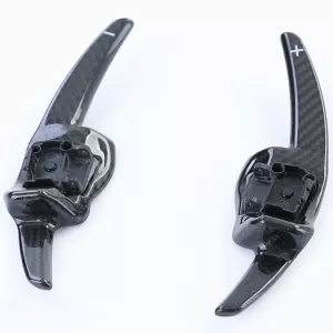 Real carbon shift paddles replacement set for VW Golf 6 08-12