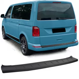 image-79-ABS hátsó lökhárító védő fekete VW Bus T5 T6 csomagtérajtós modellhez
