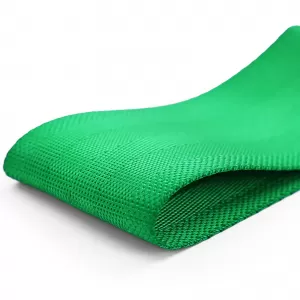 Tow hook racing tow strap made of fabric universal 21.5cm green