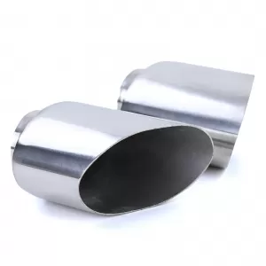 Exhaust tailpipes polished stainless steel suitable for Porsche 911 993 3.6 200kw 210kw
