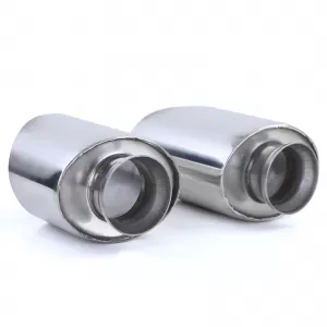 Exhaust tailpipes polished stainless steel suitable for Porsche 911 993 3.6 200kw 210kw