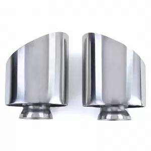 Exhaust tailpipes polished stainless steel suitable for Porsche 911 993 3.6 200kw 210kw