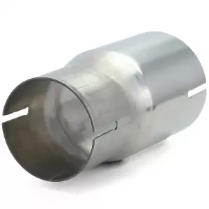 Stainless steel exhaust pipe reducer connection adapter 75mm to 63mm