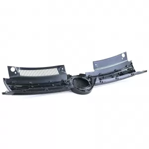 Sport Grille Radiator Grille Black Gloss with Chrome Strips for VW Golf 6 08-13