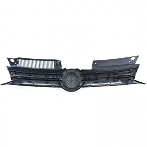 Sport Grille Radiator Grille Black Gloss with Chrome Strips for VW Golf 6 08-13