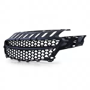 Honeycomb Grille without Emblem Black for Opel Corsa E 2014-2019