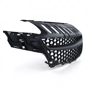 Honeycomb Grille without Emblem Black for Opel Corsa E 2014-2019