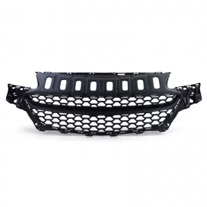 Honeycomb Grille without Emblem Black for Opel Corsa E 2014-2019
