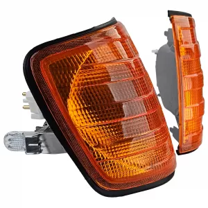 Indicator set orange for Mercedes W124 Sedan C124 Coupe S124 Estate 85-93