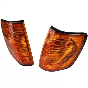 Indicator set orange for Mercedes W124 Sedan C124 Coupe S124 Estate 85-93