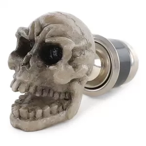 Cigarette Lighter Skull Black Eyes Ø 22mm Universal
