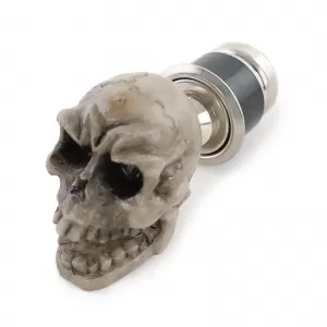 Cigarette Lighter Skull Black Eyes Ø 22mm Universal