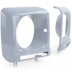 Headlight Frame Holder Covers Pair for Mercedes G-Class W463 12-18