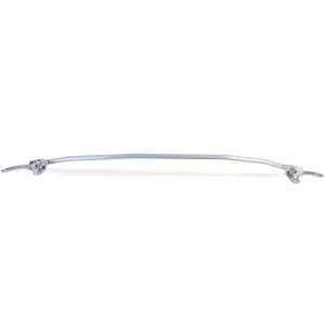 Adjustable polished aluminum strut brace suitable for BMW 1 Series F20 F21 10-19