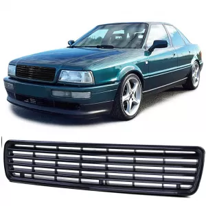 Grille without emblem black for Audi 80 B4 Sedan Avant Cabriolet