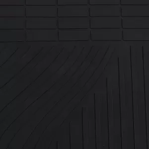 Car Rubber Floor Mats Black Premium Set for Peugeot 206 98-09-image-6199522