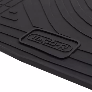 Car Rubber Floor Mats Black Premium Set for Peugeot 206 98-09-image-6199523