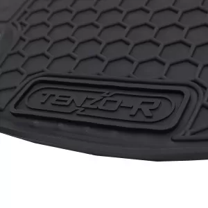 Car Rubber Floor Mats Black Premium Set for VW Tiguan II 2016-2020