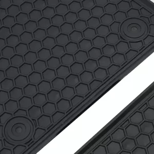Car Rubber Floor Mats Black Premium Set for VW Tiguan II 2016-2020