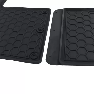 Car Rubber Floor Mats Black Premium Set for Honda CR-V 4 12-18