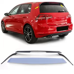 Sport roof spoiler rear spoiler black gloss for VW Golf 7 sedan 2012-2017