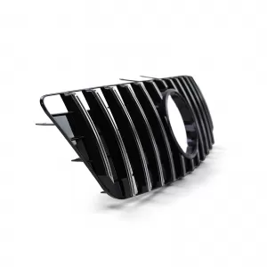 Sport radiator grille black gloss chrome for Mercedes M-Class ML W164 08-11